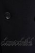 画像9: CIVARIZE / メルトントレンチコート 46 ブラック T-24-11-26-006-CI-ou-YM-ZT-M010 (9)