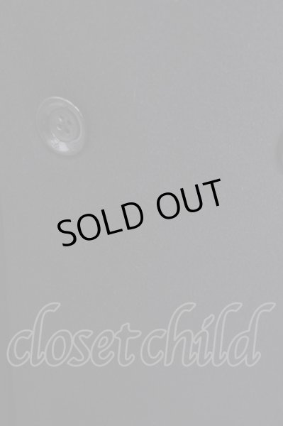 画像9: CIVARIZE / メルトントレンチコート 46 ブラック T-24-11-26-006-CI-ou-YM-ZT-M010 (9)