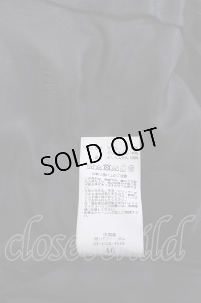 画像10: CIVARIZE / メルトントレンチコート 46 ブラック T-24-11-26-006-CI-ou-YM-ZT-M010 (10)