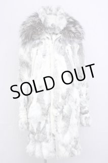 TORNADO MART / フォックスファーロングコート M ブラック T-24-12-24