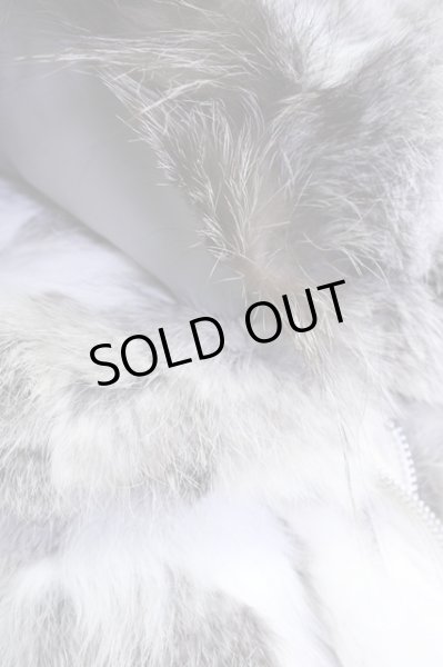 画像6: TORNADO MART / ラビット×シルバーフォックスファーブルゾン L ホワイト T-24-11-26-011-TO-ou-YM-ZT-ML009 (6)