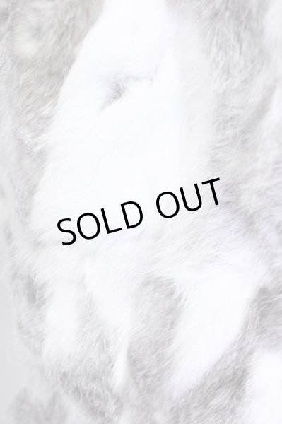 画像10: TORNADO MART / ラビット×シルバーフォックスファーブルゾン L ホワイト T-24-11-26-011-TO-ou-YM-ZT-ML009 (10)