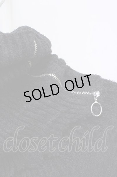 画像3: CIVARIZE / ドレープニットプルオーバー F ブラック T-24-11-26-002-CI-to-YM-ZT (3)