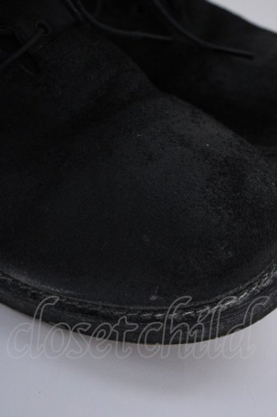 画像9: TORNADO MART / オイルベロアレースアップレイヤードブーツ M ブラック T-24-11-26-012-TO-sho-YM-ZT-S001 (9)