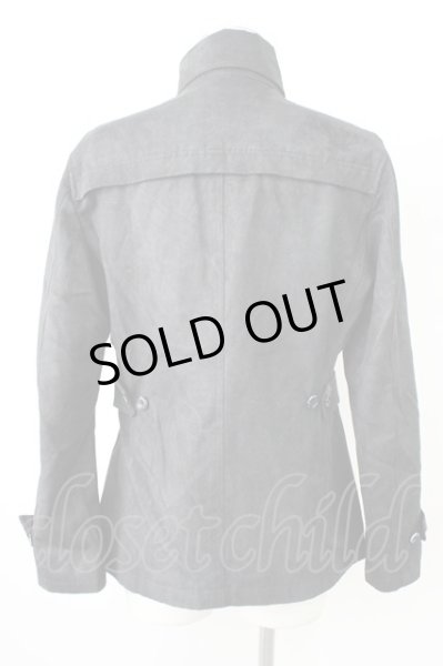 画像2: TORNADO MART / T/Cスウェード返し襟ジャケット M ブラック T-24-12-03-002-TO-ja-YM-ZT013 (2)