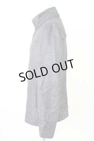 画像3: TORNADO MART / T/Cスウェード返し襟ジャケット M ブラック T-24-12-03-002-TO-ja-YM-ZT013 (3)