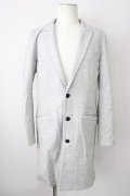 FUGA / Acclimatise メルトンチェスターコート 46 グレー T-24-12-03-005-FU-ou-YM-ZT-M110
