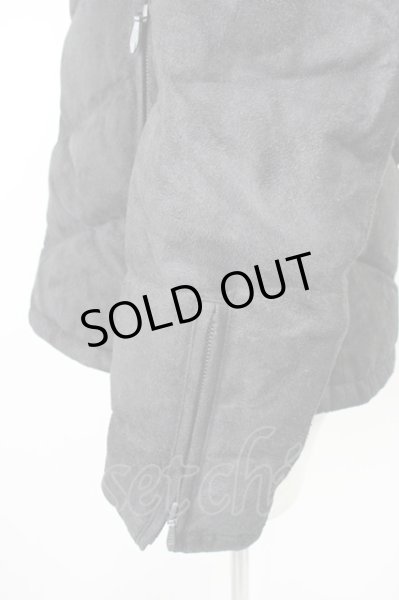 画像3: TORNADO MART / T/Cスエードダウンブルゾン M ブラック T-24-12-03-006-TO-ou-YM-ZT-ML029 (3)