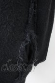 画像5: CIVARIZE / 接結フード付き変形ニットロングパーカー 44 ブラック T-24-12-03-001-CI-ja-YM-ZT378