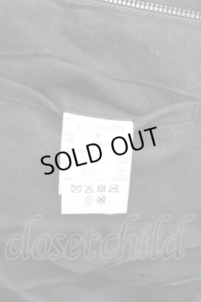 画像10: TORNADO MART / T/Cスエードダウンブルゾン M ブラック T-24-12-03-006-TO-ou-YM-ZT-ML029 (10)