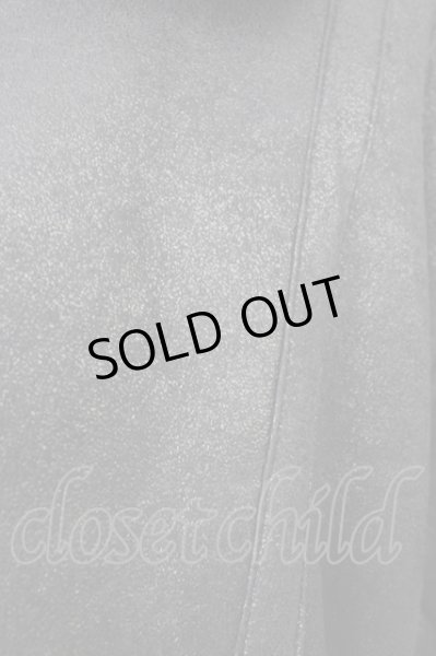 画像8: LEGENDA / フェイクムートンライダースジャケット S ブラック T-24-12-03-007-LE-ou-YM-ZT-M110 (8)