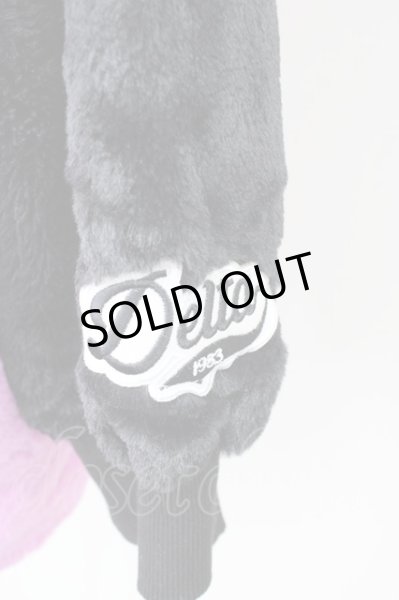 画像3: A’GEM9 / UNITY 切り替えボアプルパーカー  ブラックｘピンク T-24-12-03-008-AM-ou-YM-ZT-M110 (3)