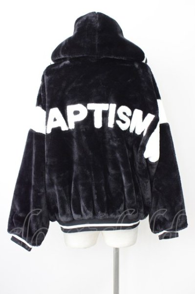 画像2: ATTI / ボアパーカーショートブルゾン  ブラックｘホワイト T-24-12-03-009-BE-ou-YM-ZT-M111 (2)