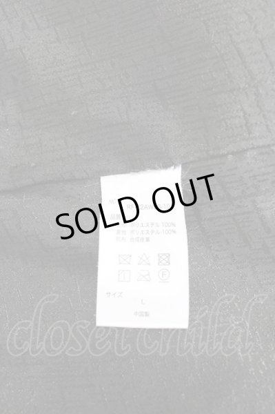 画像7: ROYAL FLASH / ファーブルゾン L ブラックｘブルーｘグレー T-24-12-03-010-RO-ou-YM-ZT-M111 (7)