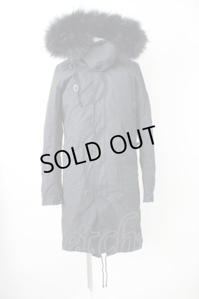 画像1: CIVARIZE / Voyageボアライナー付きモッズコート 44 ブラック T-24-12-06-013-CI-ou-YM-ZT-M111 (1)