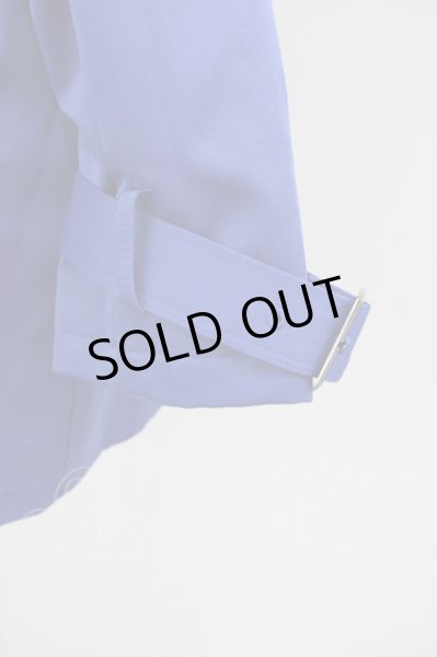 画像4: MURDER LICENSE / ストレッチライトトレンチ 46 ブルー T-24-12-06-005-MU-ou-YM-ZT-M111 (4)