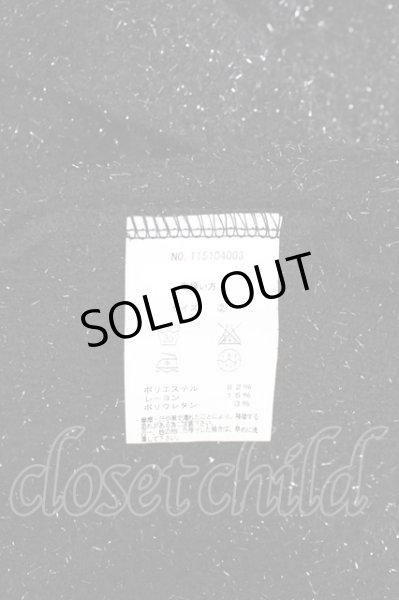 画像5: Xfrm / グリッターショートダブルジャケット 2 ブラック T-24-12-06-007-Xf-ja-YM-ZT (5)