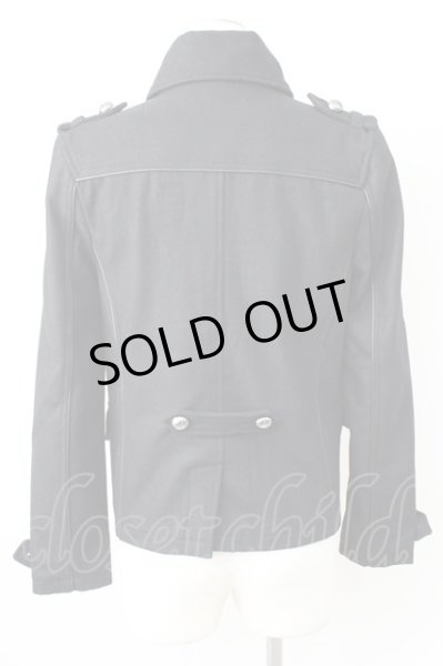 画像2: Xfrm / スタンドネックZIPUPナポレオンコート 2 ブラック T-24-12-06-008-Xf-ja-YM-ZT (2)