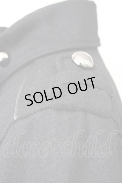 画像4: Xfrm / スタンドネックZIPUPナポレオンコート 2 ブラック T-24-12-06-008-Xf-ja-YM-ZT (4)