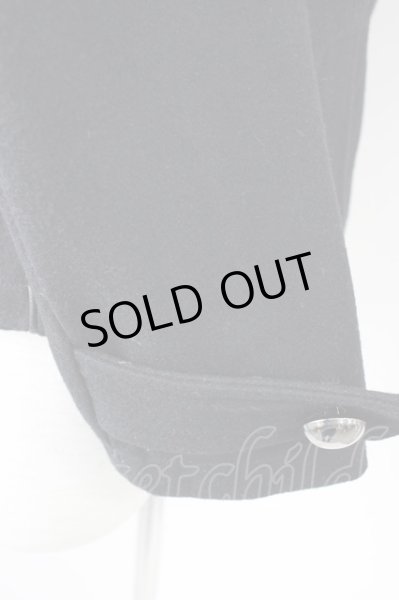 画像5: Xfrm / スタンドネックZIPUPナポレオンコート 2 ブラック T-24-12-06-008-Xf-ja-YM-ZT (5)