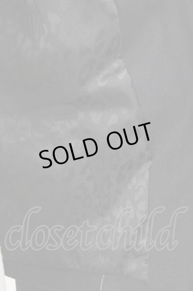 画像9: Xfrm / スタンドネックZIPUPナポレオンコート 2 ブラック T-24-12-06-008-Xf-ja-YM-ZT (9)