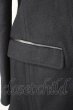 画像5: CIVARIZE / Infection衿ゴートレザーライダースコート 44 ブラック T-24-12-06-009-CI-ou-YM-ZT-ML001 (5)
