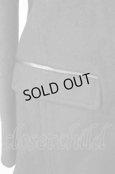 画像5: CIVARIZE / Infection衿ゴートレザーライダースコート 44 ブラック T-24-12-06-009-CI-ou-YM-ZT-ML001 (5)