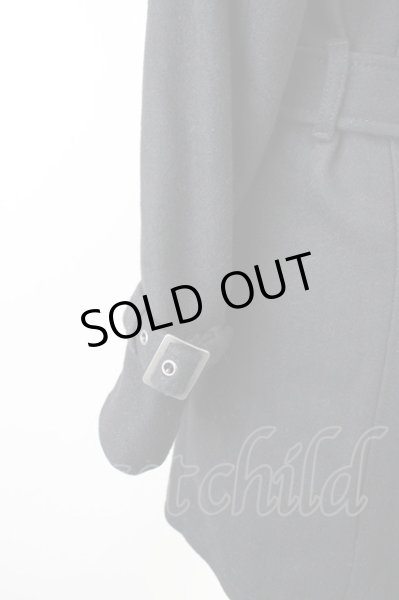 画像4: CIVARIZE / ファー襟トレンチコート 44 ブラック T-24-12-06-012-CI-ou-YM-ZT (4)