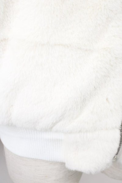 画像4: G.O.C 【現在買取対象外】 / ジャケット.ボアフリースブルゾン M ホワイト T-24-12-07-003-G.-ja-YM-ZT-M125 (4)