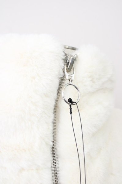 画像6: G.O.C 【現在買取対象外】 / ジャケット.ボアフリースブルゾン M ホワイト T-24-12-07-003-G.-ja-YM-ZT-M125 (6)