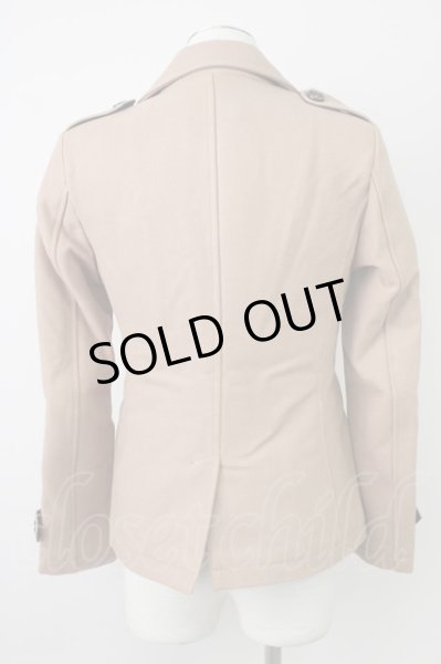 画像2: MURDER LICENSE / コート.メルトンP 44 ベージュ T-24-12-07-005-MU-ou-YM-ZT-M125 (2)