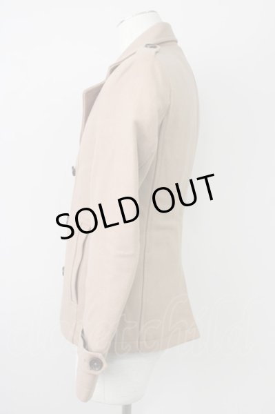 画像3: MURDER LICENSE / コート.メルトンP 44 ベージュ T-24-12-07-005-MU-ou-YM-ZT-M125 (3)