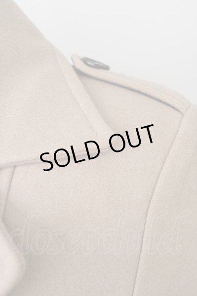 画像4: MURDER LICENSE / コート.メルトンP 44 ベージュ T-24-12-07-005-MU-ou-YM-ZT-M125 (4)