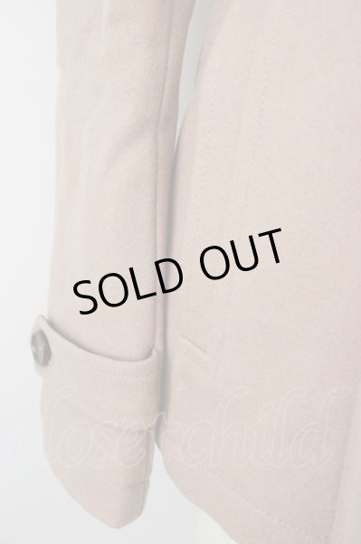 画像5: MURDER LICENSE / コート.メルトンP 44 ベージュ T-24-12-07-005-MU-ou-YM-ZT-M125 (5)