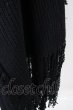 画像6: A.F ARTEFACT / コート.FEMME SLEEVE-LESS KNIT HOODED COAT 1 ブラック T-24-12-07-001-A.-ou-YM-ZT374 (6)