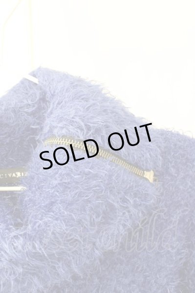 画像3: CIVARIZE / Fuzz　ZIPタートルネックシャギーニットソー 44 ブルー T-24-12-10-003-CI-to-YM-ZT (3)