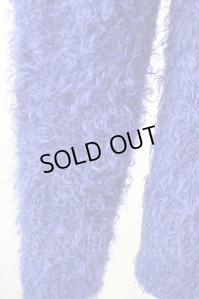 画像4: CIVARIZE / Fuzz　ZIPタートルネックシャギーニットソー 44 ブルー T-24-12-10-003-CI-to-YM-ZT (4)