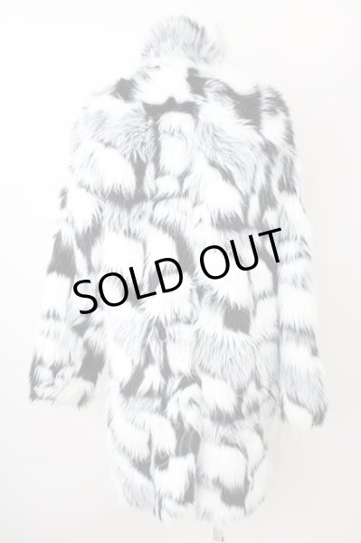 画像2: CIVARIZE / Insane ロングファーコート 46 ミックス T-24-12-10-007-CI-ou-YM-ZT (2)