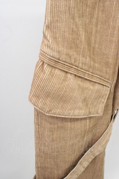 画像5: kiryuyrik / Corduroy Bontage パンツ S ブラウン T-24-12-11-013-ki-pa-YM-ZT162 (5)