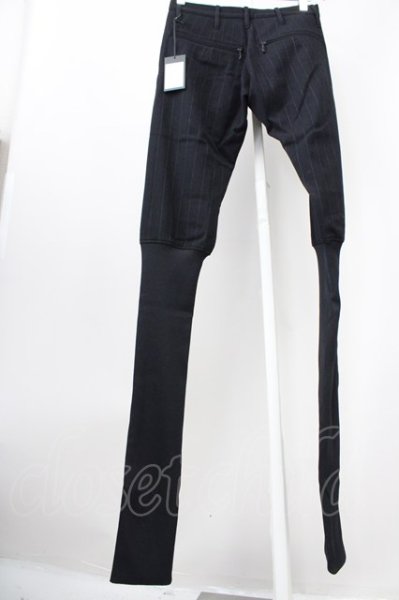 画像2: kiryuyrik / COTE RIB パンツ S ブラック T-24-12-11-014-ki-pa-YM-ZT162 (2)