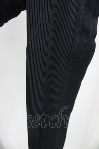 画像5: kiryuyrik / COTE RIB パンツ S ブラック T-24-12-11-014-ki-pa-YM-ZT162 (5)