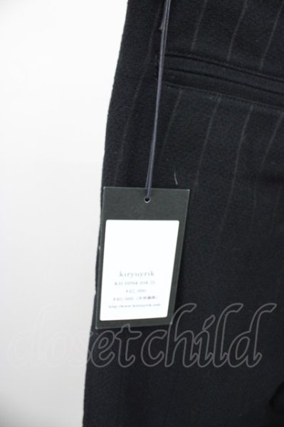 画像6: kiryuyrik / COTE RIB パンツ S ブラック T-24-12-11-014-ki-pa-YM-ZT162 (6)