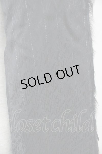 画像6: Roen / フリンジファーマフラー  ブラック T-24-12-11-015-Ro-za-YM-ZT (6)