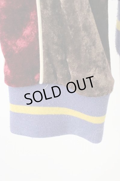 画像6: Obelisk / ベルベットスカジャン S ネイビーｘワインｘブラウン T-24-12-11-002-Ob-ja-YM-ZT (6)