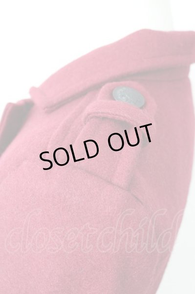 画像4: CIVARIZE / Estateナポレオンメルトンウールピーコート 44 ボルドー T-24-12-11-006-CI-ou-YM-ZT (4)