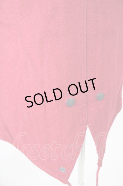 画像3: MURDER LICENSE / リアルファーカラーメルトンモッズコート 46 レッド T-24-12-11-009-MU-ou-YM-ZT (3)