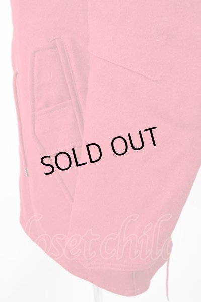 画像4: MURDER LICENSE / リアルファーカラーメルトンモッズコート 46 レッド T-24-12-11-009-MU-ou-YM-ZT (4)