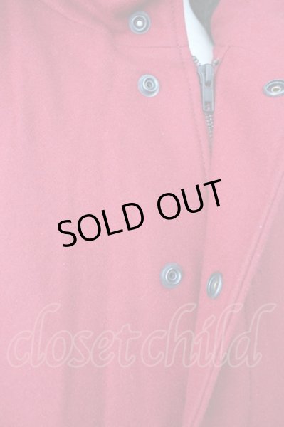 画像8: MURDER LICENSE / リアルファーカラーメルトンモッズコート 46 レッド T-24-12-11-009-MU-ou-YM-ZT (8)