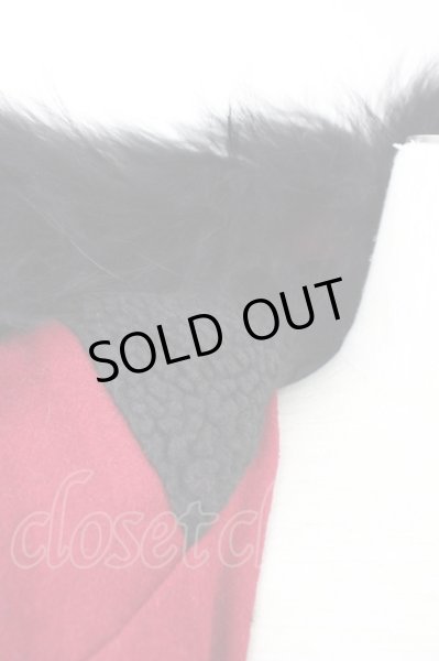 画像9: MURDER LICENSE / リアルファーカラーメルトンモッズコート 46 レッド T-24-12-11-009-MU-ou-YM-ZT (9)