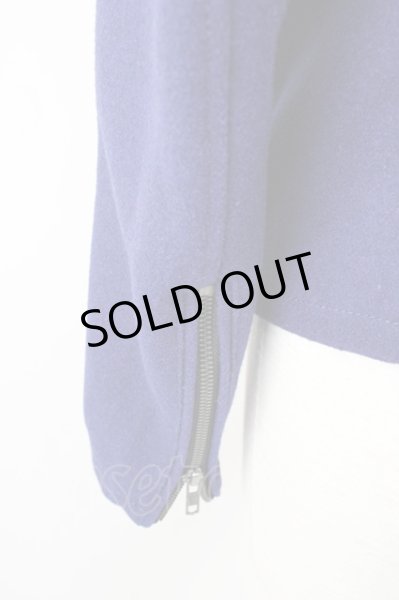 画像3: CIVARIZE / Noteウールダブルライダースジャケット 44 ブルー T-24-12-11-011-CI-ou-YM-ZT (3)